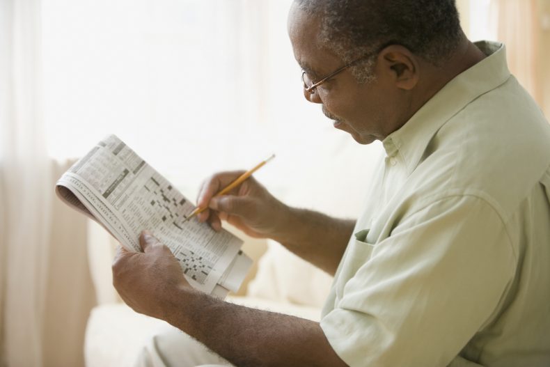 Sudoku e palavras cruzadas turbinam o cérebro. Foto: Getty Images.