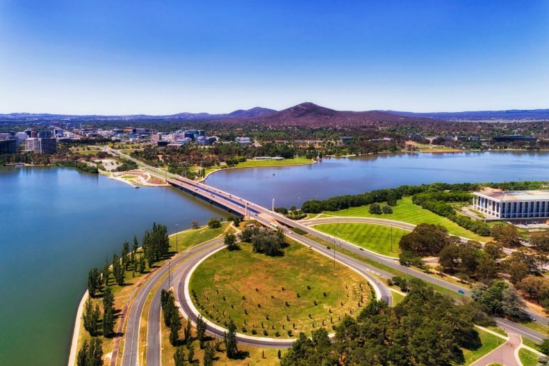 Canberra é uma das cidades mais inteligentes do mundo. Foto: Getty Images.