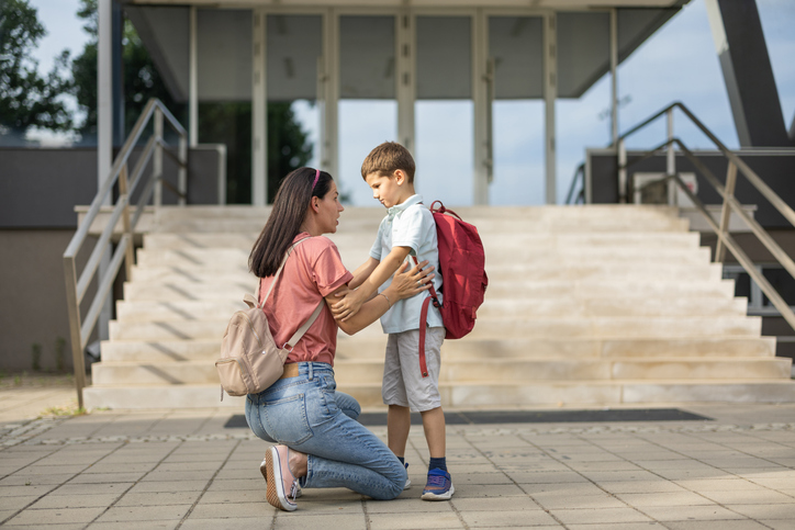 A criança pode estar se sentindo intimidada na escola. Foto: Getty Images.