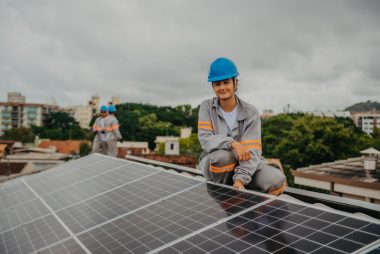 A energia solar é limpa e renovável. Foto: Getty Images.