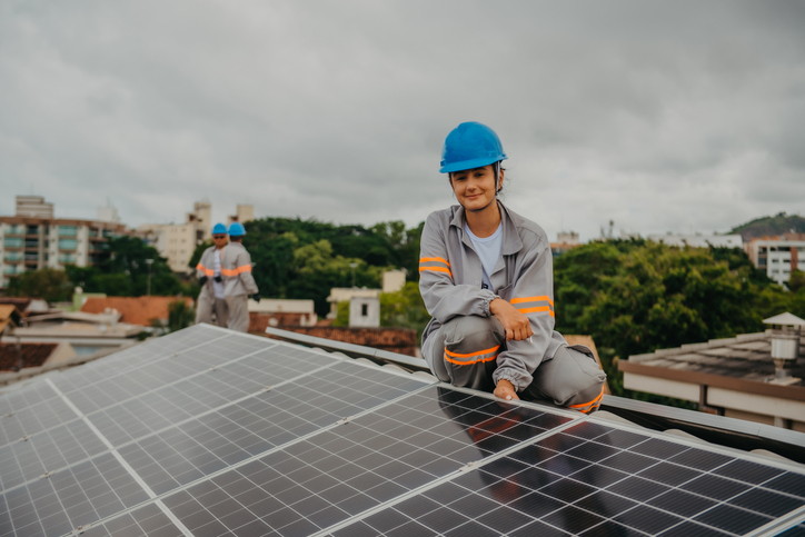 A energia solar é limpa e renovável. Foto: Getty Images.